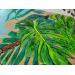 Peinture GUYANE par Geiry | Tableau Matiérisme Nature Animaux Bois Acrylique Pigments Poudre de marbre