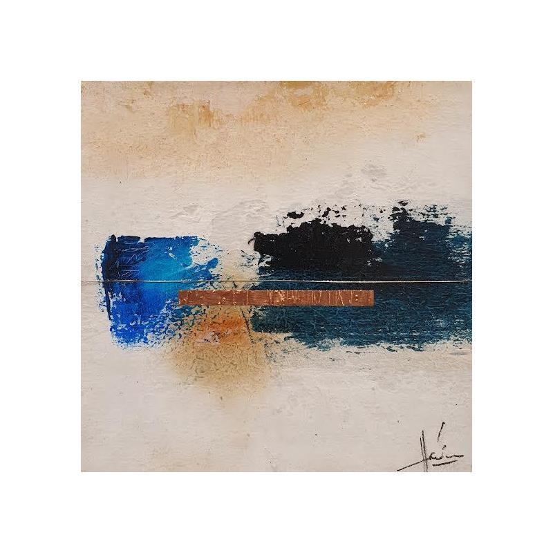 Painting Abstraction #1694 by Hévin Christian | Painting Abstract Acrylic, Oil Minimalist
