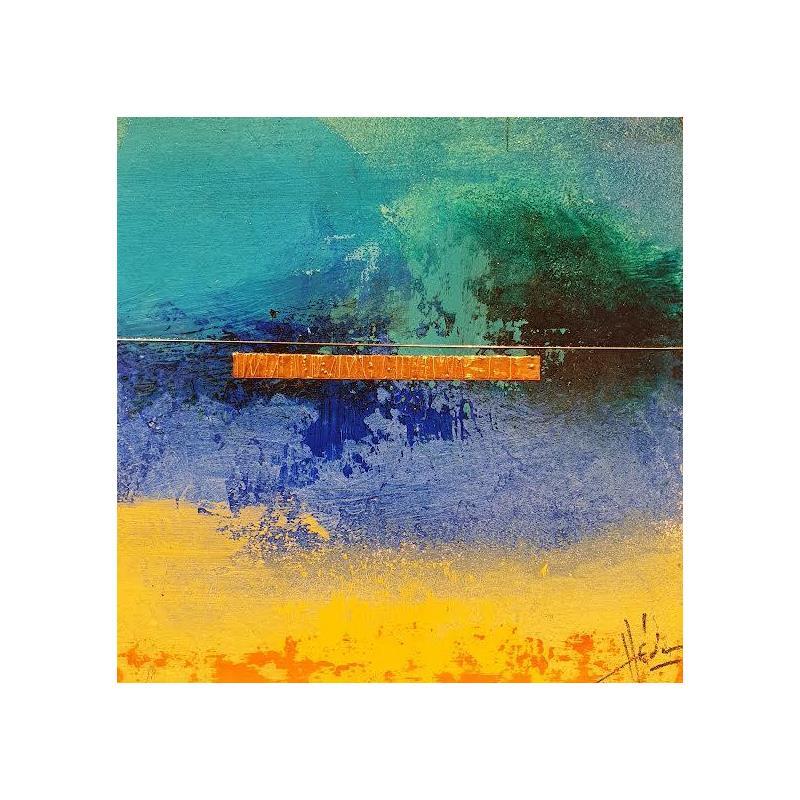 Painting Abstraction #1686 by Hévin Christian | Painting Abstract Minimalist Oil Acrylic