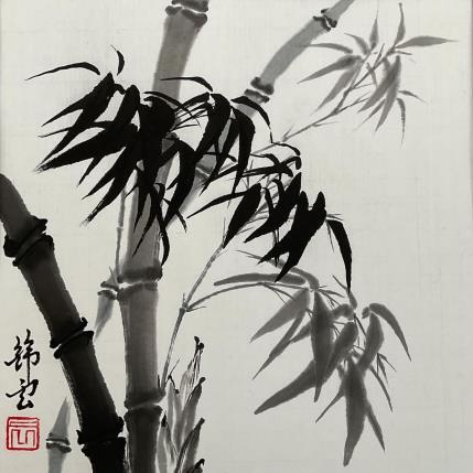 Peinture Bamboux par Tayun | Tableau Figuratif Encre Nature