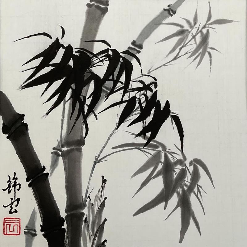 Gemälde Bamboux von Tayun | Gemälde Figurativ Tinte Natur, Pop-Ikonen