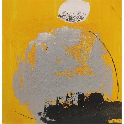 Painting Pam51 by Wilms Hilde | Painting Abstract Mixed Minimalist