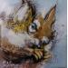 Gemälde ECUREUIL von Viejo Philippe  | Gemälde Pop-Art Tiere Acryl Harz