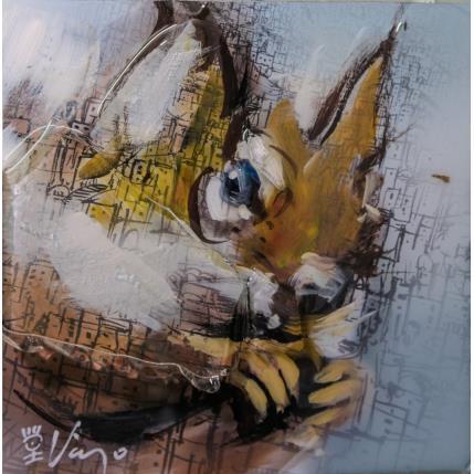 Painting ECUREUIL by Viejo Philippe  | Painting Pop-art Acrylic, Resin Animals