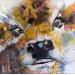 Gemälde VEAU von Viejo Philippe  | Gemälde Pop-Art Tiere Acryl Harz