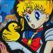 Painting sailor moon Toy by Kalo | Painting Pop icons Acrylic Gluing