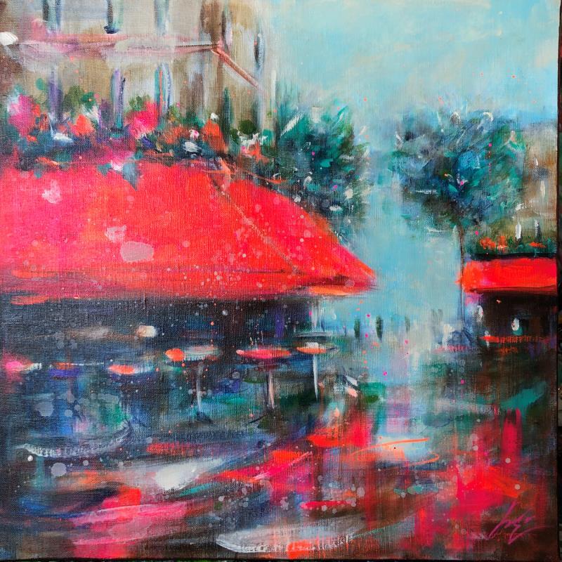 Painting Paris 1 by Solveiga | Painting Figurative Acrylic