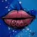Painting LIPS #8 COOL by Pegaz art | Painting Pop-art Graffiti Acrylic