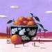 Peinture Coupe d'oranges par Lionnet Pascal | Tableau Surréalisme Paysages Scènes de vie Natures mortes Acrylique