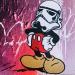 Painting STAR WARS MICKEY by Mestres Sergi | Painting Pop-art Pop icons Graffiti Acrylic
