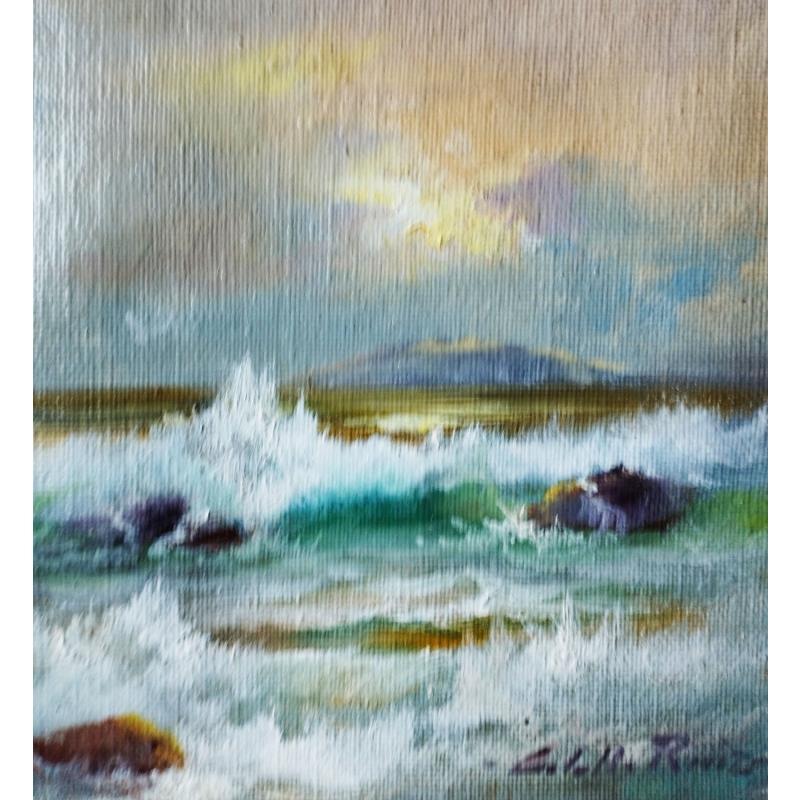 Gemälde Marina 2 von Cabello Ruiz Jose | Gemälde Figurativ Marine Öl