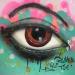 Peinture Eye 8 par Pegaz art | Tableau Pop-art Plexiglas Graffiti Acrylique