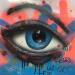 Gemälde Eye 7 von Pegaz art | Gemälde Pop-Art Plexiglas Graffiti Acryl