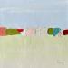 Painting Un moment de bonheur 2 by Hirson Sandrine  | Painting Abstract Landscapes Nature Minimalist Oil
