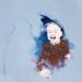 Peinture Môme jeux de billes par Bergues Laurent | Tableau Figuratif Portraits Enfant Aquarelle Acrylique Fusain