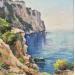 Painting Calanque Cassis by Lallemand Yves | Painting Figurative Urban Acrylic