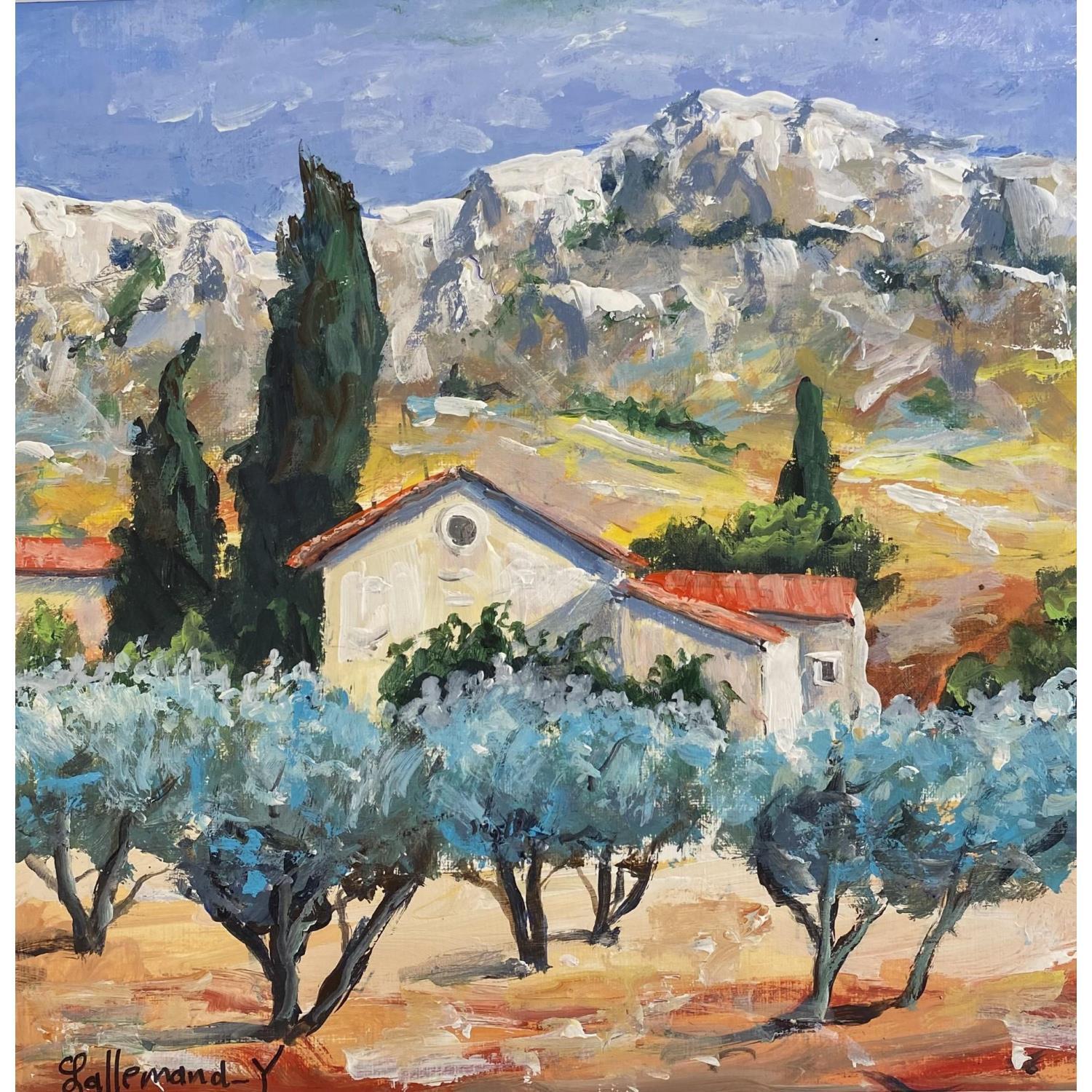 Artiste peintre de Provence, vente de tableaux. Nature sauvage