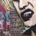 Peinture Le Joker  par G. Carta | Tableau Pop-art Portraits Cinéma Icones Pop Graffiti Acrylique Collage Posca Encre Papier