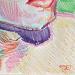 Peinture Le mec aux yeux verts par G. Carta | Tableau Figuratif Portraits Scènes de vie Nu Huile