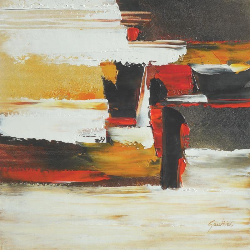 Gemälde Couleurs d'automne von Gaultier Dominique | Gemälde Abstrakt Öl