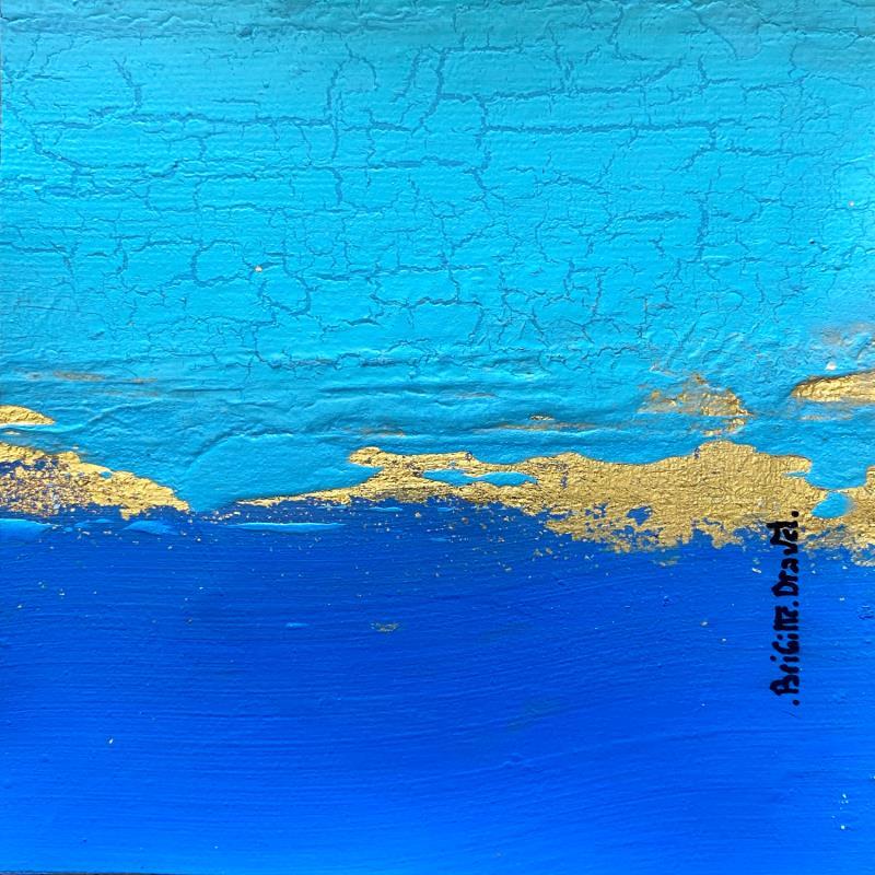 Painting Tropical dream by Dravet Brigitte | Painting Abstract Acrylic Minimalist, Nature