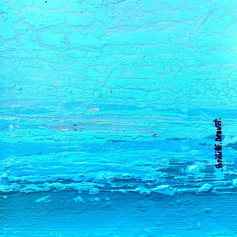 Gemälde Oceans von Dravet Brigitte | Gemälde Abstrakt Acryl Minimalistisch, Natur
