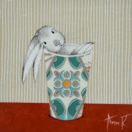 Ann R Rien ne sert de courir 13 x 13 cm