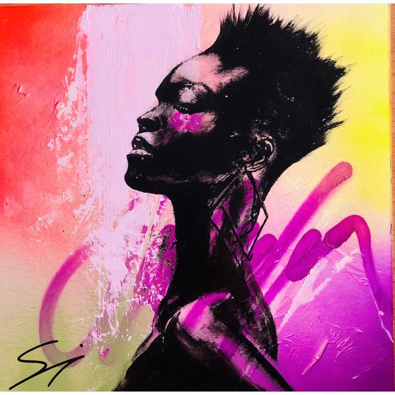 Painting Pride by Mestres Sergi | Painting Pop-art Portrait Pop icons Graffiti Acrylic
