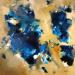 Peinture Fun blue par Virgis | Tableau Abstrait Huile