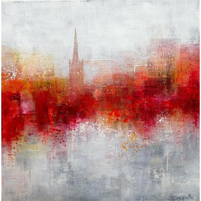 Painting AFTERNOON by Coupette Steffi | Painting Abstract Acrylic Urban