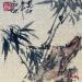 Gemälde Bamboo  von Yu Huan Huan | Gemälde Figurativ Natur Tinte