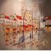 Painting Place du Tertre by Rousseau Patrick | Painting Figurative Urban Oil