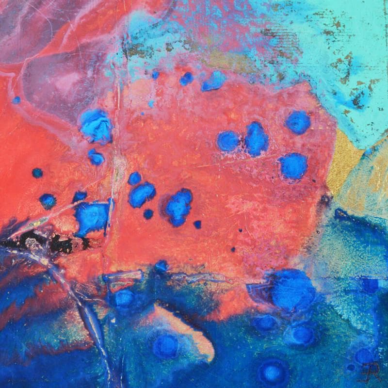 Painting Sans titre 13-25 by Robin Eric | Painting Abstract Mixed Minimalist