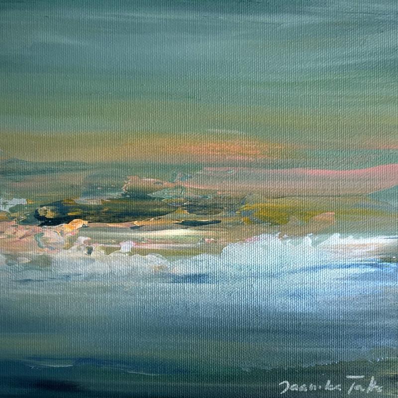 Gemälde Dunes (iv) von Talts Jaanika | Gemälde Abstrakt Landschaften Marine Natur Acryl