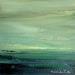 Peinture Green Horizon par Talts Jaanika | Tableau Abstrait Paysages Nature Acrylique