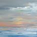 Gemälde Pastel Sky von Talts Jaanika | Gemälde Abstrakt Landschaften Natur Acryl