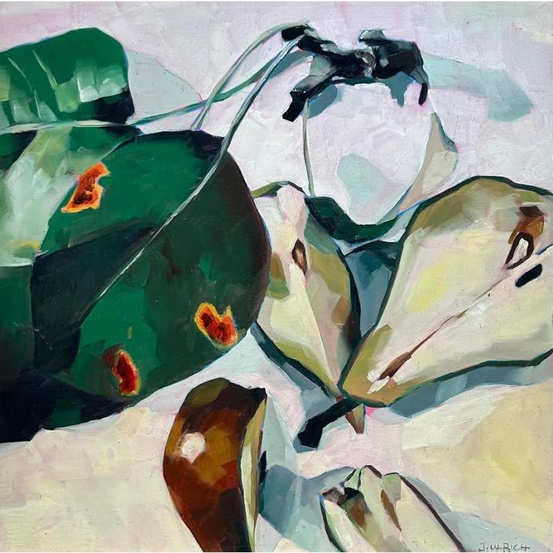 Gemälde Pear under von Ulrich Julia | Gemälde Figurativ Öl