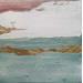 Gemälde SALTA von Roma Gaia | Gemälde Naive Kunst Minimalistisch Acryl Sand
