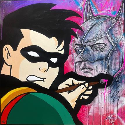 Peinture Love on Gotham par Kalo x Luma | Tableau