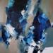 Peinture Beyond the Blue par Virgis | Tableau Abstrait Musique Huile