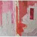 Painting Un matin rougeatre by Tomàs | Painting Abstract Urban Oil