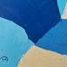 Peinture Le bleue de la mer par Tomàs | Tableau Abstrait Urbain Scènes de vie Huile