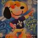 Peinture snoopy danse  par Kedarone | Tableau Pop-art Icones Pop Graffiti Acrylique