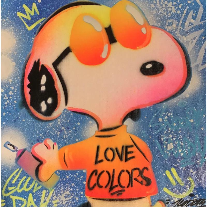 Painting Snoopy Graffiti by Kedarone | Painting Pop-art Acrylic, Graffiti Pop icons