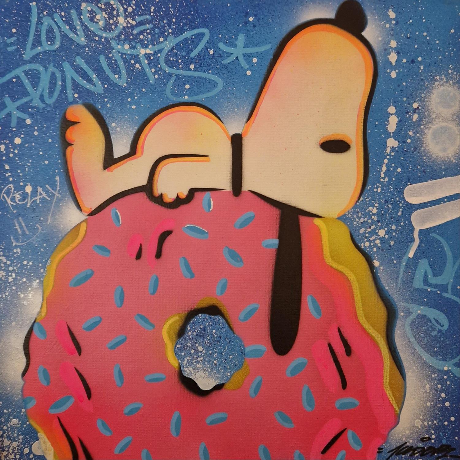 ▷ Painting Snoopy by Kedarone