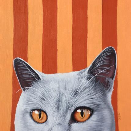 Peinture GAGA par Milie Lairie | Tableau Réalisme Huile animaux