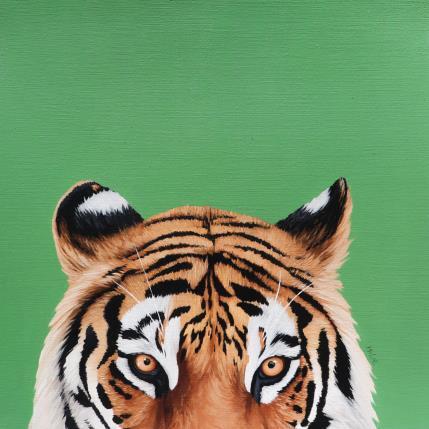 Painting I SEE YOU 32 by Milie Lairie | Painting Realism Oil Animals
