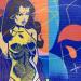 Peinture Girl Power ! par Revel | Tableau Pop-art Cinéma Icones Pop Acrylique Posca
