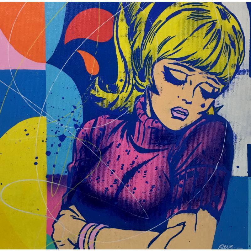 Painting Combustible by Revel | Painting Pop-art Pop icons Acrylic Posca