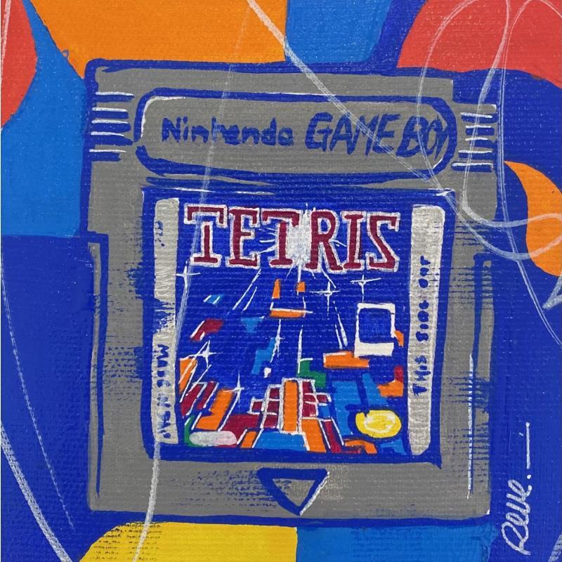 Painting Tetris by Revel | Painting Pop-art Acrylic, Posca Child